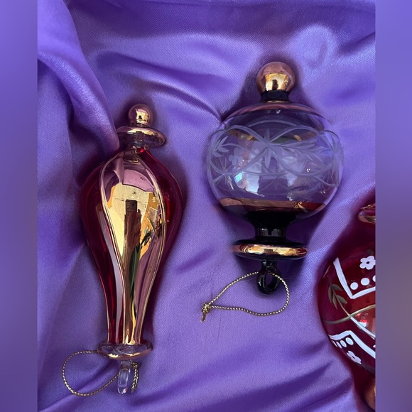 Thomas Pacconi museum ornaments vintage hand blown glass 1900-2000 box - Picture 2 of 10